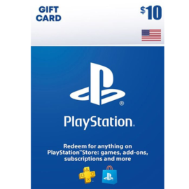 PlayStation Store 10 USD Gift Card (United States)