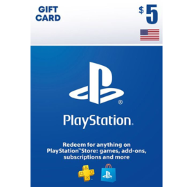 PlayStation Store 5 USD Gift Card (United States) - Digital Key