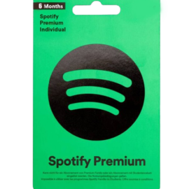 Spotify Individual Premium 6 Months Subscription