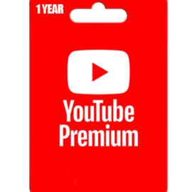 YouTube Premium Subscription 1 Year (Global)